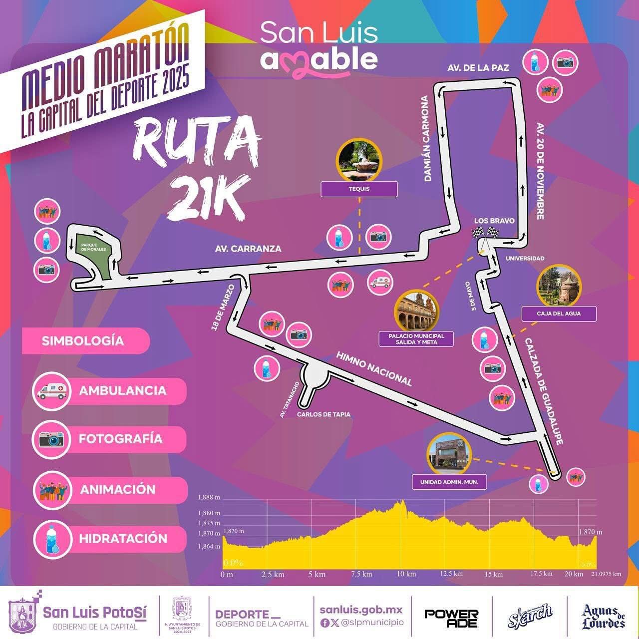 Policía de la Capital tienen listo el operativo con motivo del Medio Maratón “La Capital del Deporte 2025”